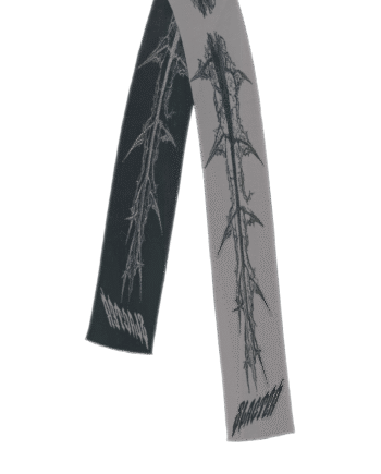 Black Spike Scarf