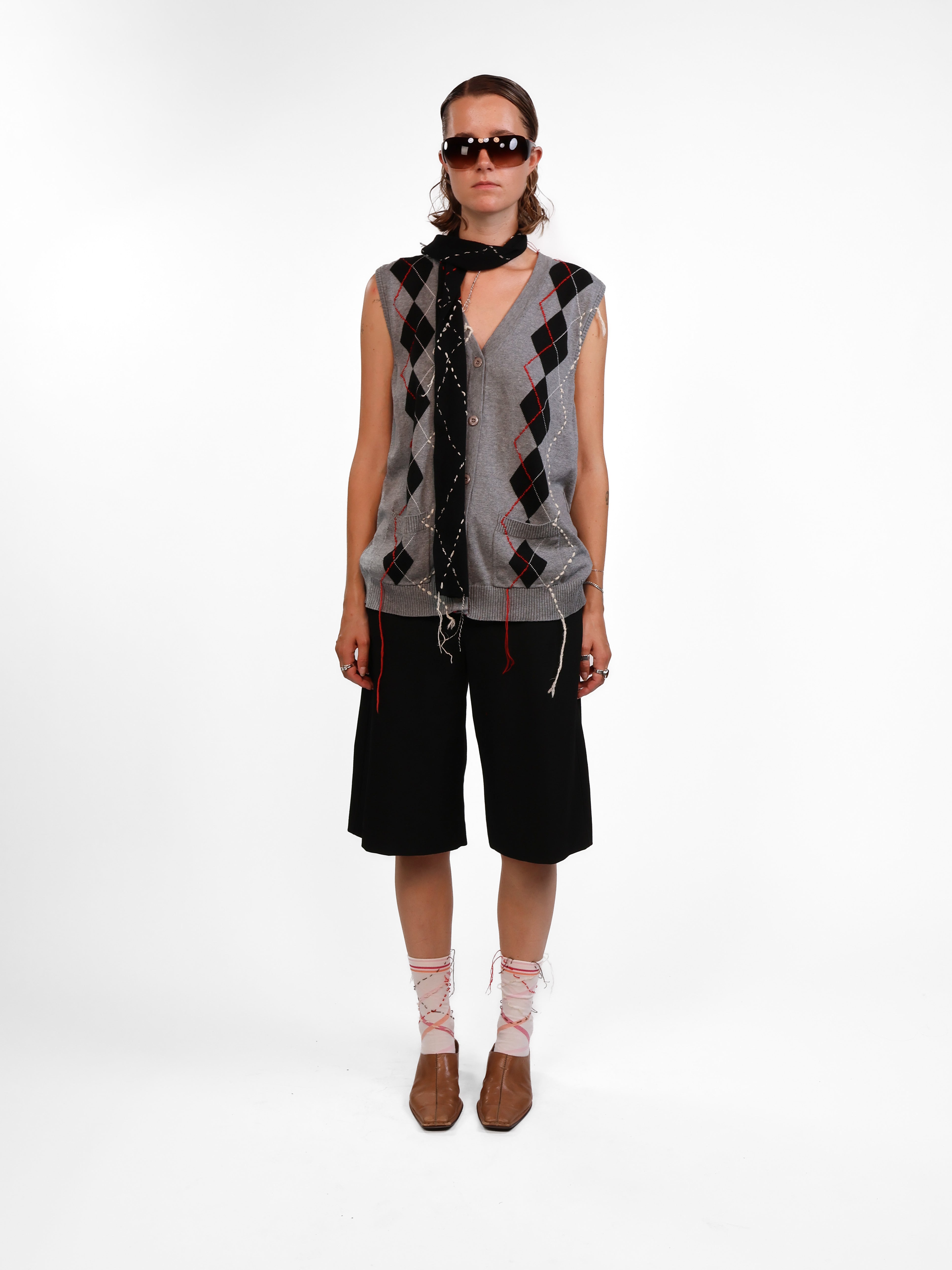 Black Thin Scarf