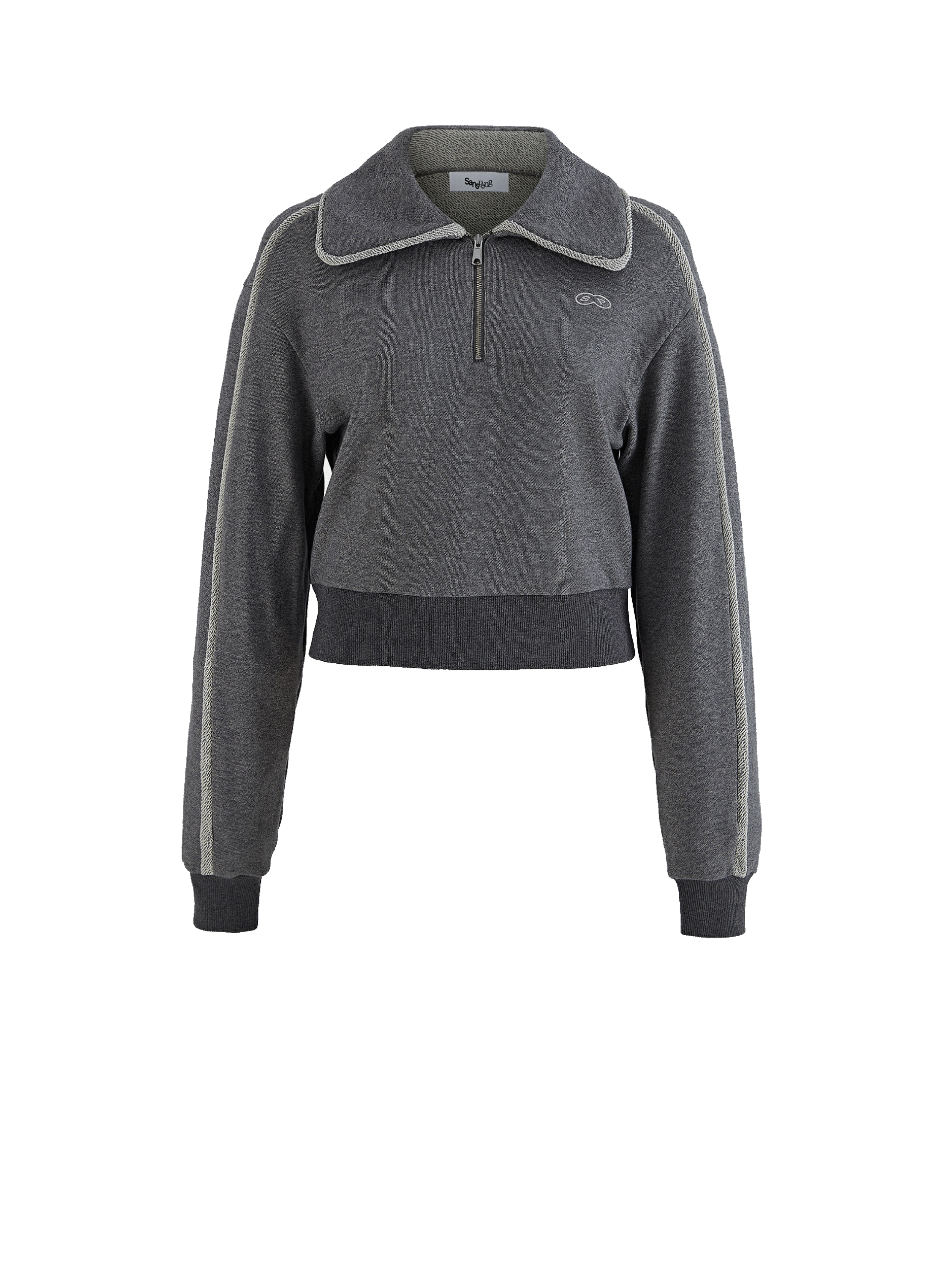 Buff Polo Dark Gray One Size
