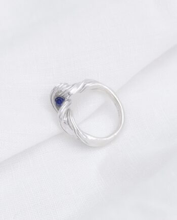 Helix Maelstrom Ring Size 50   Sterling 925 Silver