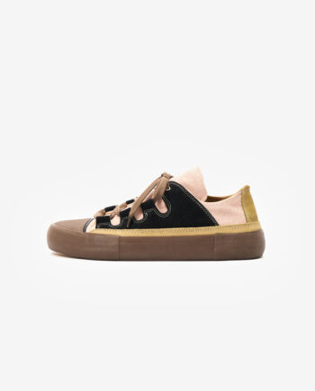 Tarmac Canvas Rose Black Ginger 36