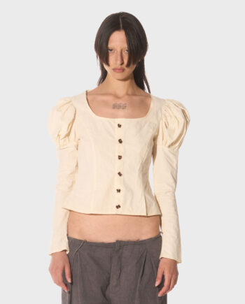 005-75 White Dama Shirt Xs