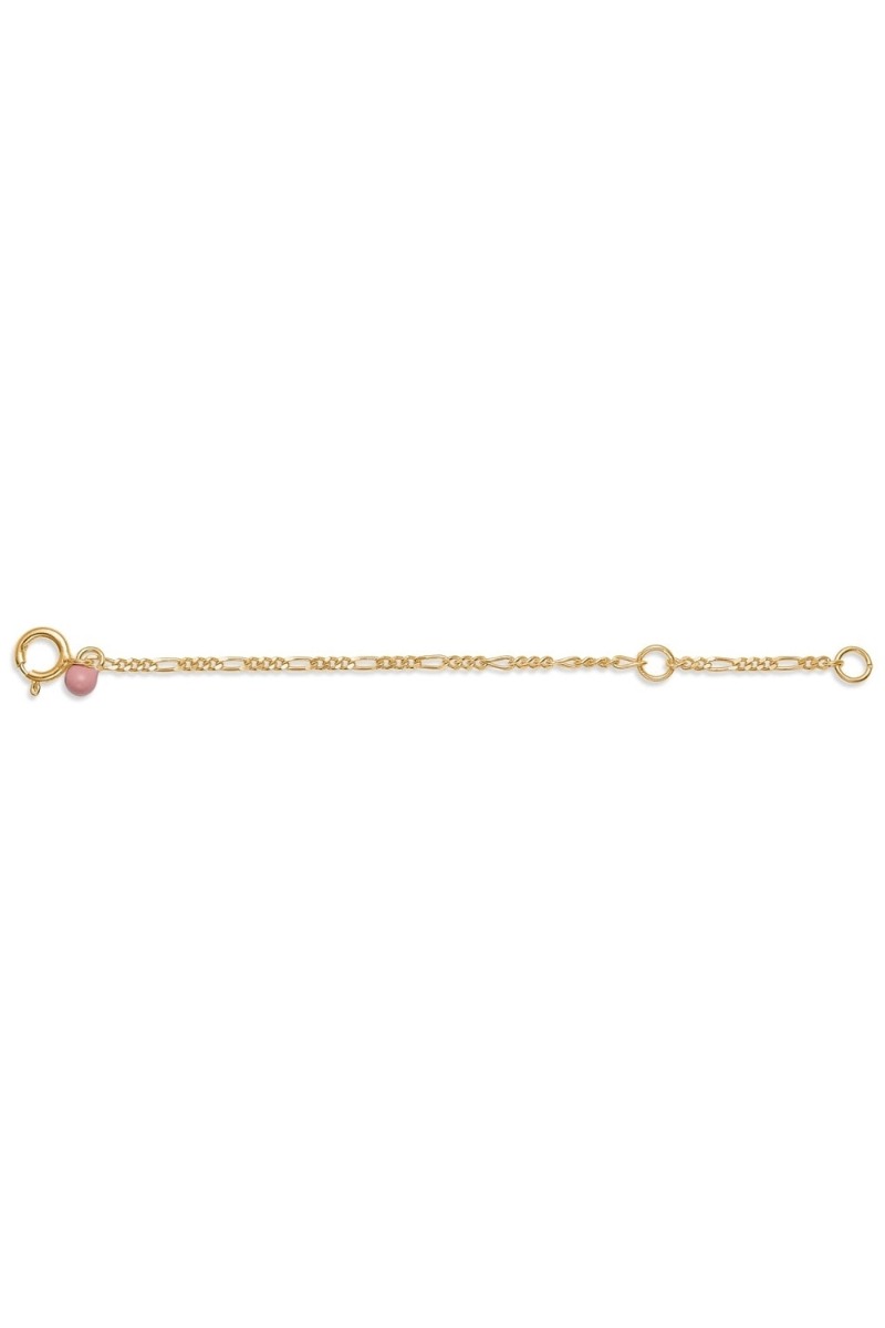 Enamel Ankelkæde Forlænger Anklet Extender Figaro Gold