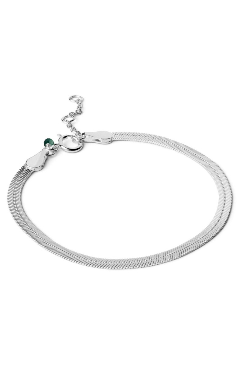 Enamel Armbånd Caroline Silver
