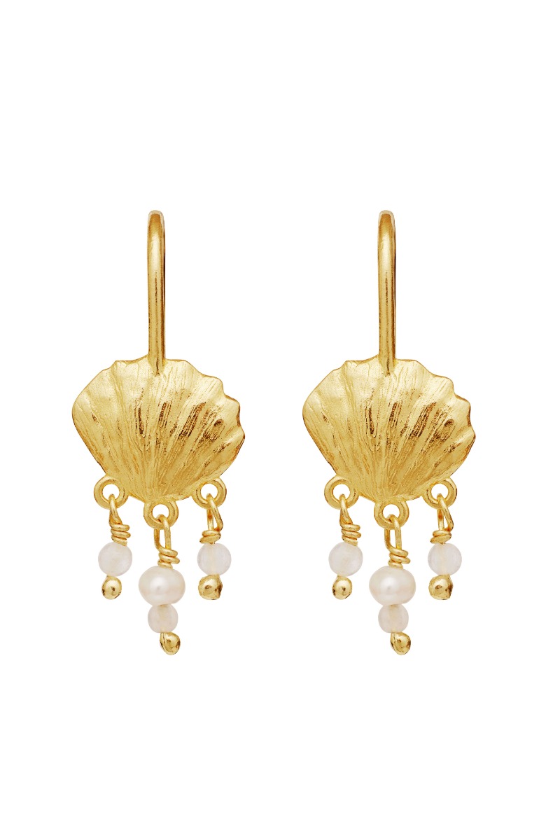 Maanesten øreringe Alana Earrings Guld
