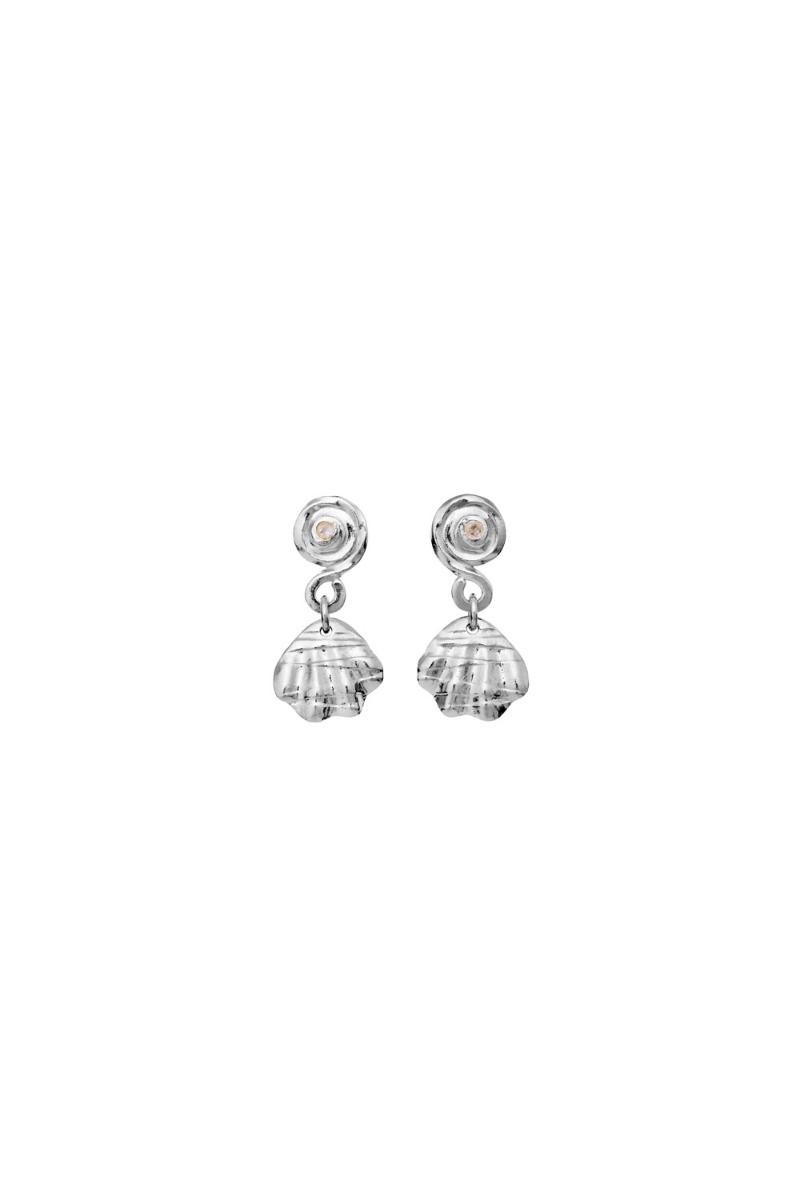 Maanesten øreringe Conca Earrings Sølv