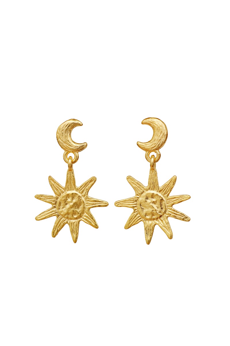 Maanesten øreringe Cyra Earrings Guld