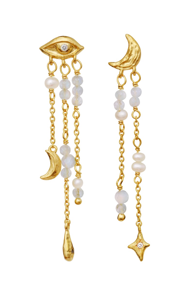 Maanesten øreringe Sonata Earrings Guld