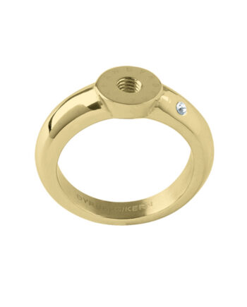 Dyrberg Kern Ring   Farve: Guld  Størrelse:   48  Dame