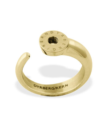 Dyrberg Kern Ring Ring  Farve: Guld  Størrelse:   48  Dame