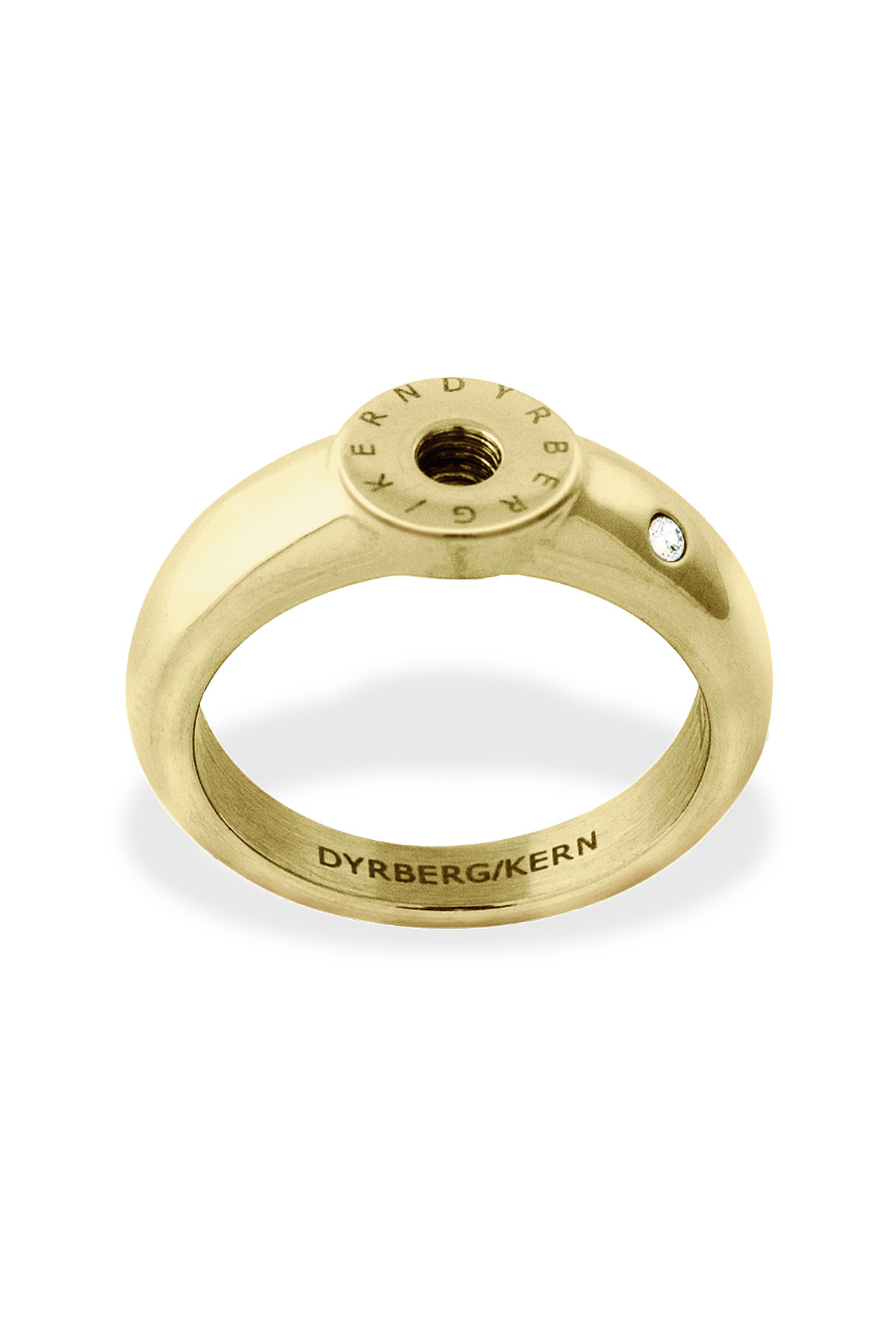 Dyrberg Kern Ring Ring Farve: Guld Størrelse: 48 Dame