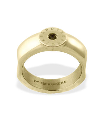 Dyrberg Kern Ring Ring  Farve: Guld  Størrelse:   48  Dame