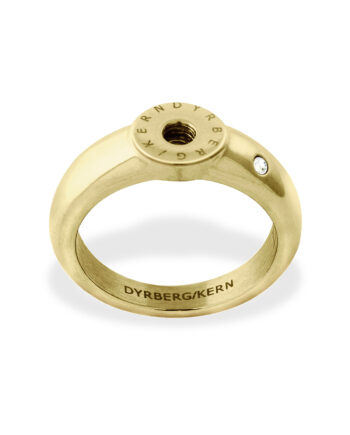 Dyrberg Kern Ring Ring  Farve: Guld  Størrelse:   51  Dame