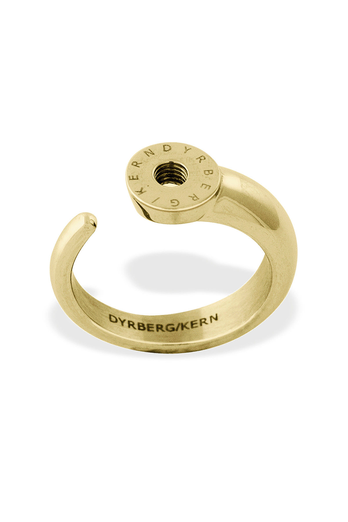 Dyrberg Kern Ring Ring Farve: Guld Størrelse: 51 Dame