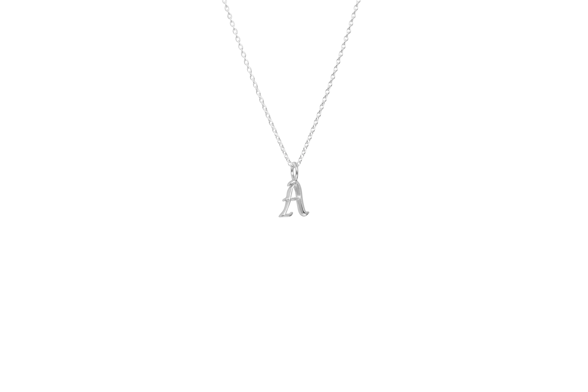 Ix   Letter Charm Silver