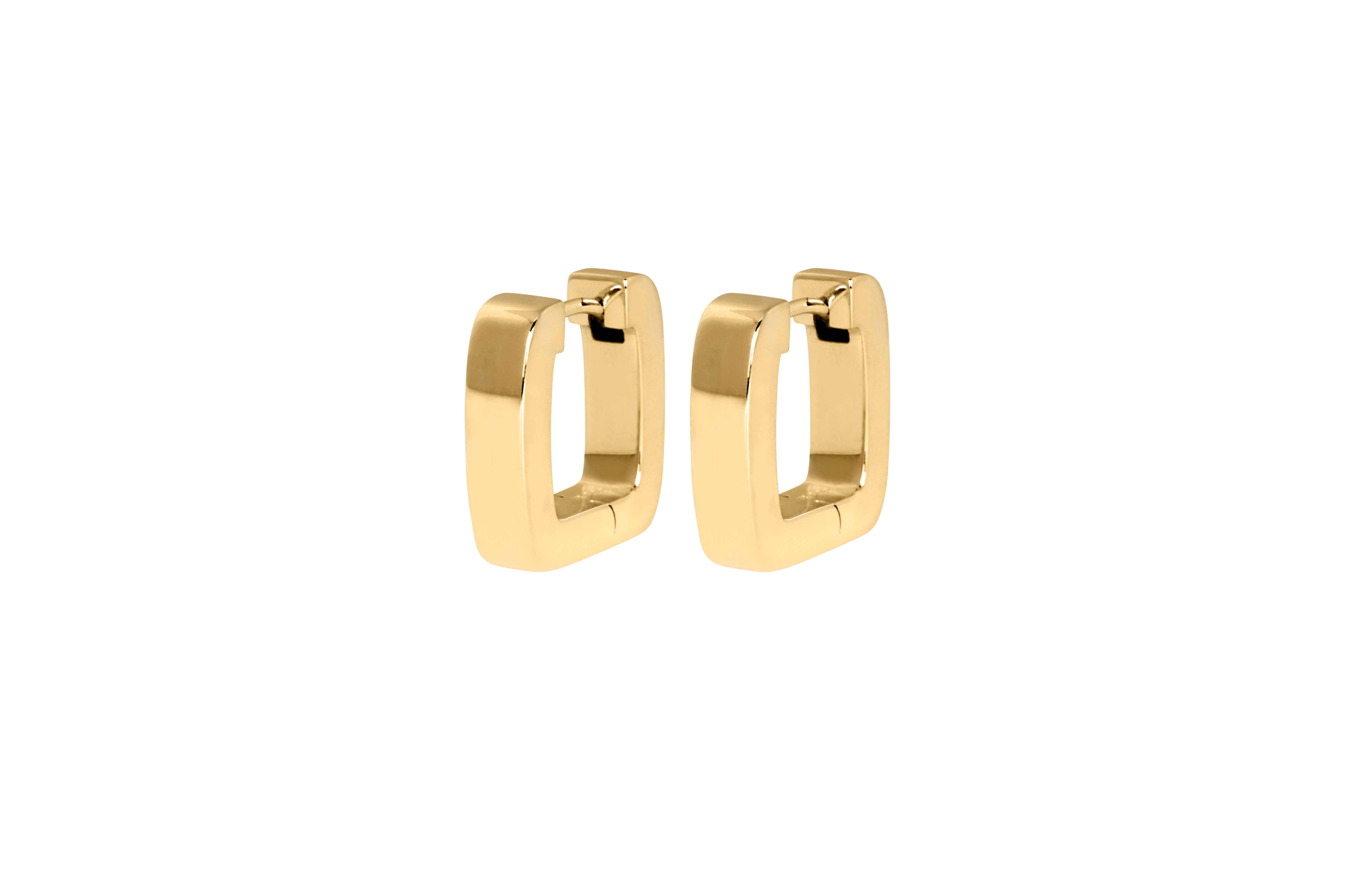 Ix Bold Square Hoops