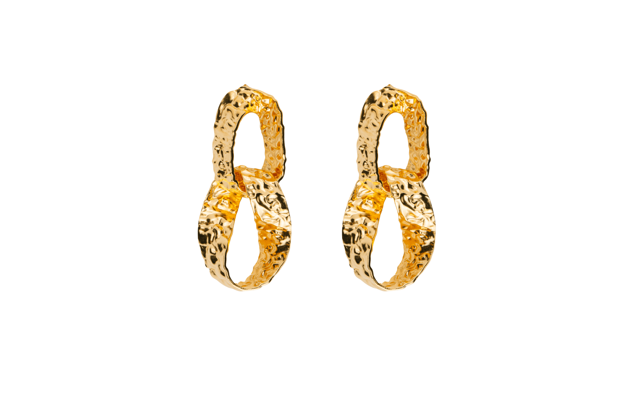 Ix Crunchy Double Hoops