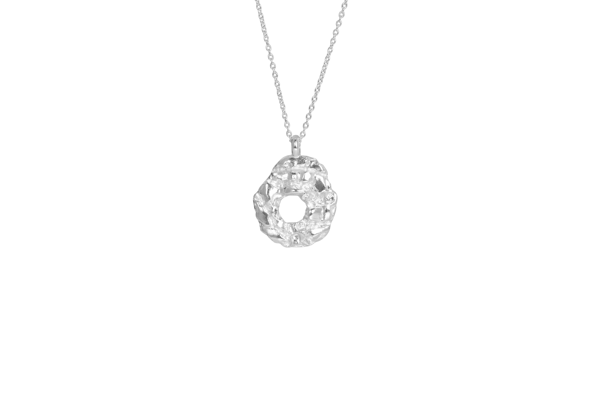 Ix Rock Pendant Silver