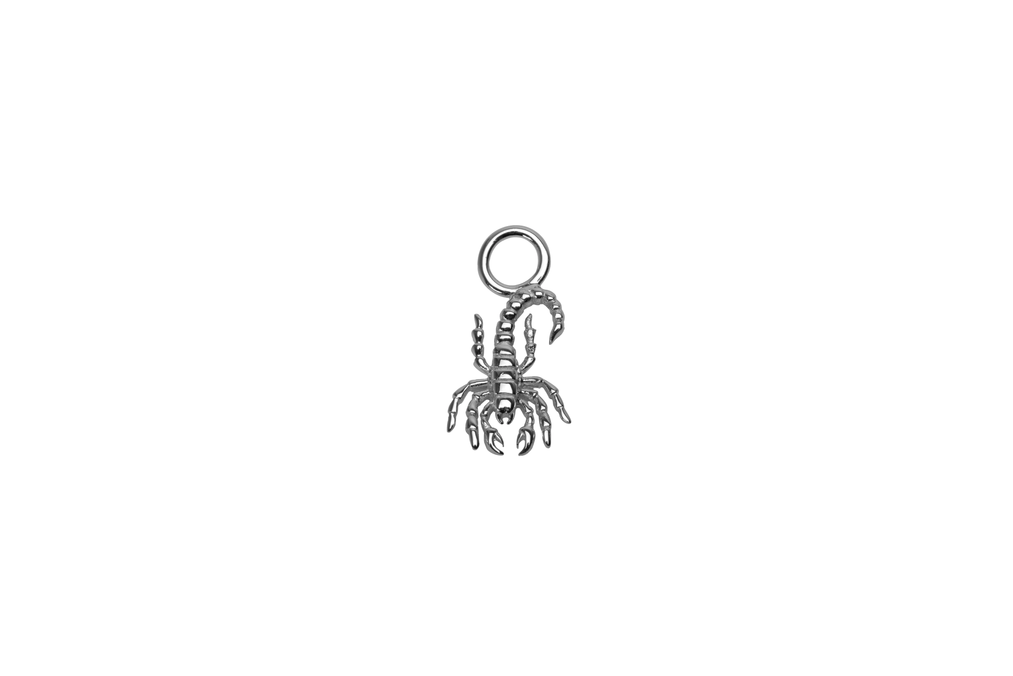 Ix Scorpion Charm Silver