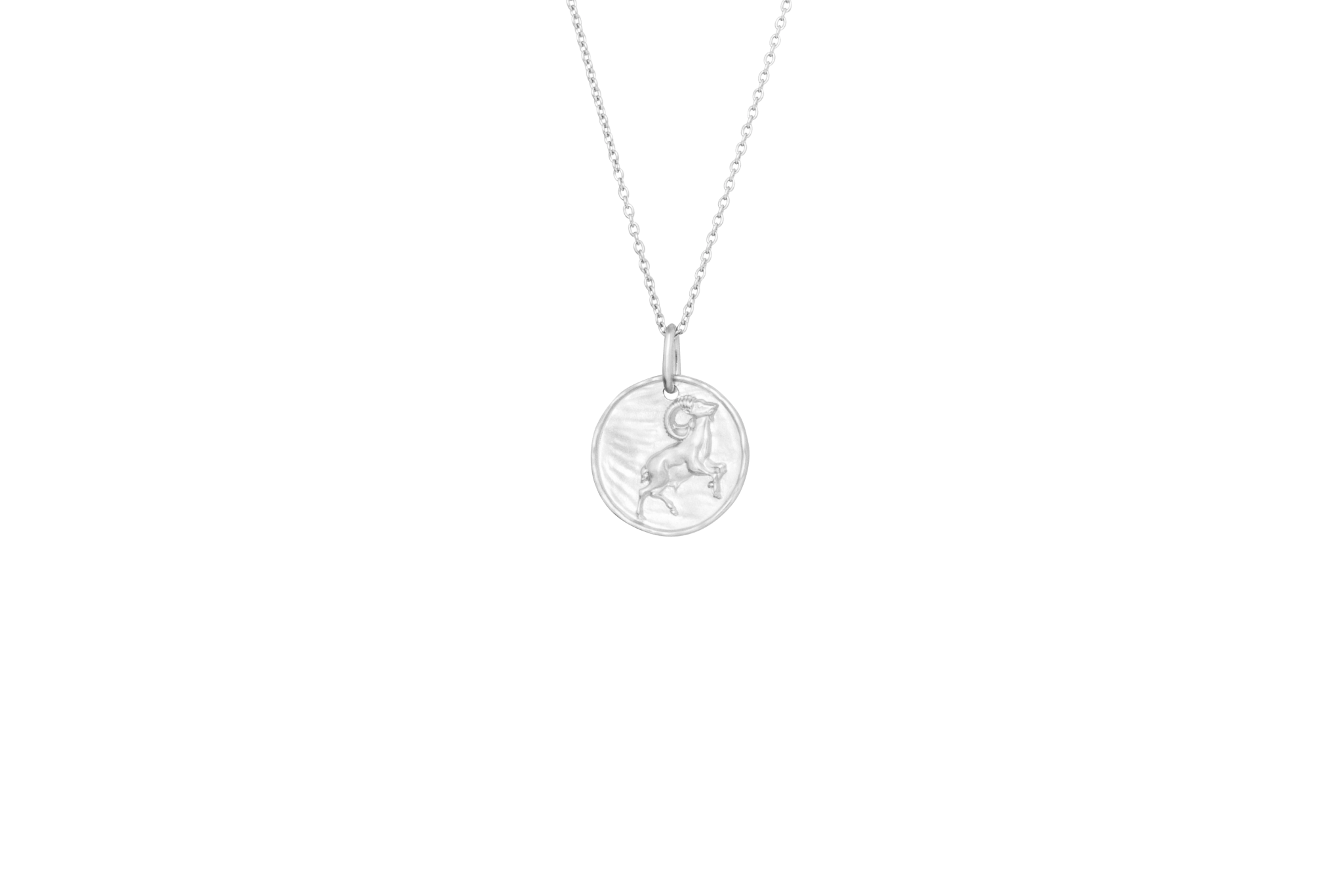Ix Vædder Pendant Silver
