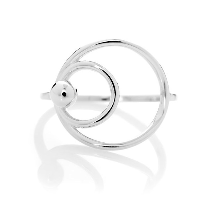 Circle Of Life Ring Sølv