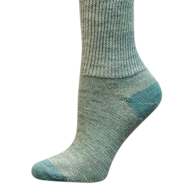 Alpaca Strømper Mintgrøn Str 34-48 Bløde Og Lunde Sokker 70 Baby Alpaka 30 Nylon Størrelse 18-21