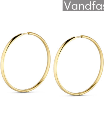 Annebrauner Hoops 45 Mm 18k Guldbelagt