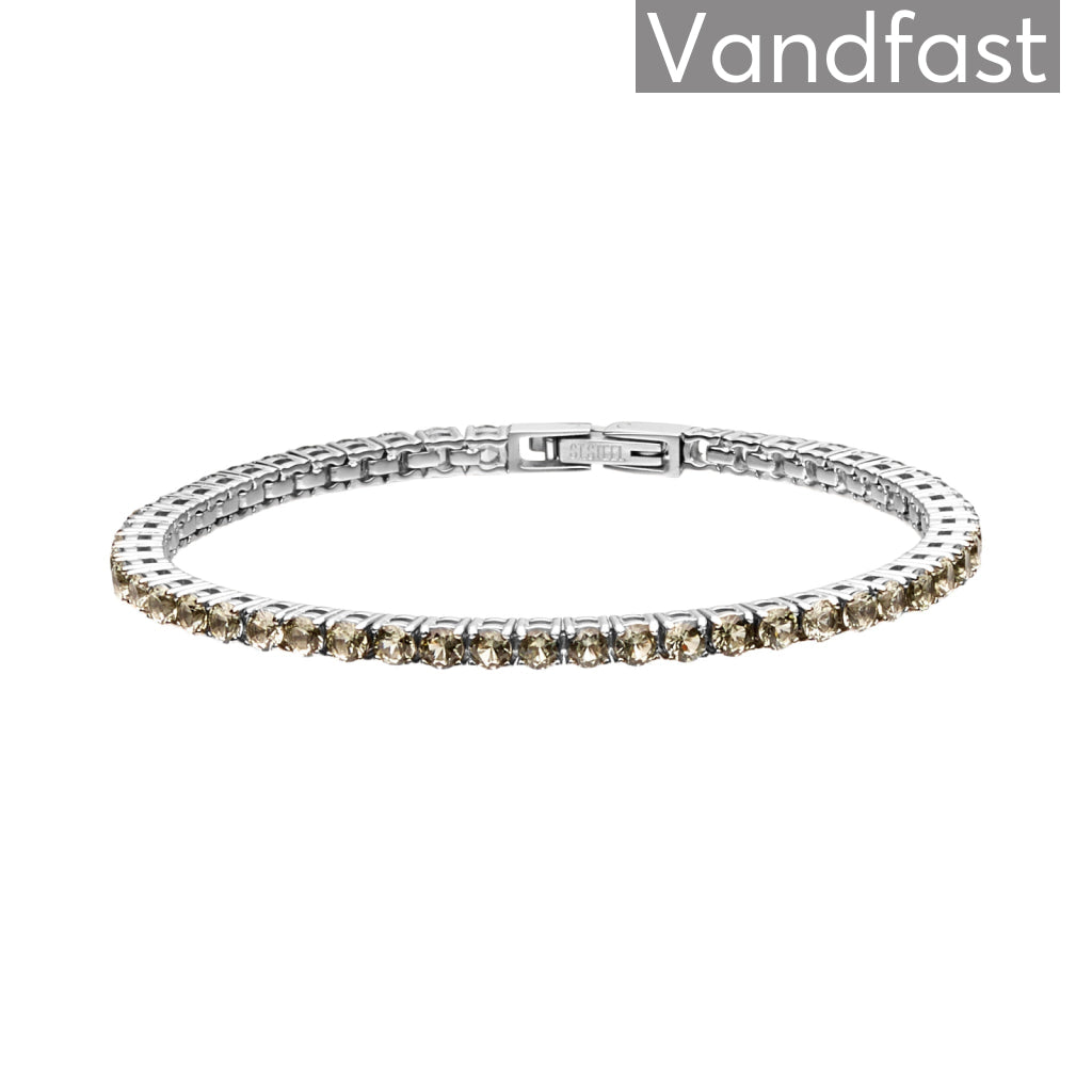 Annebrauner Tennis Petite Tourmaline Armbånd 16 Cm