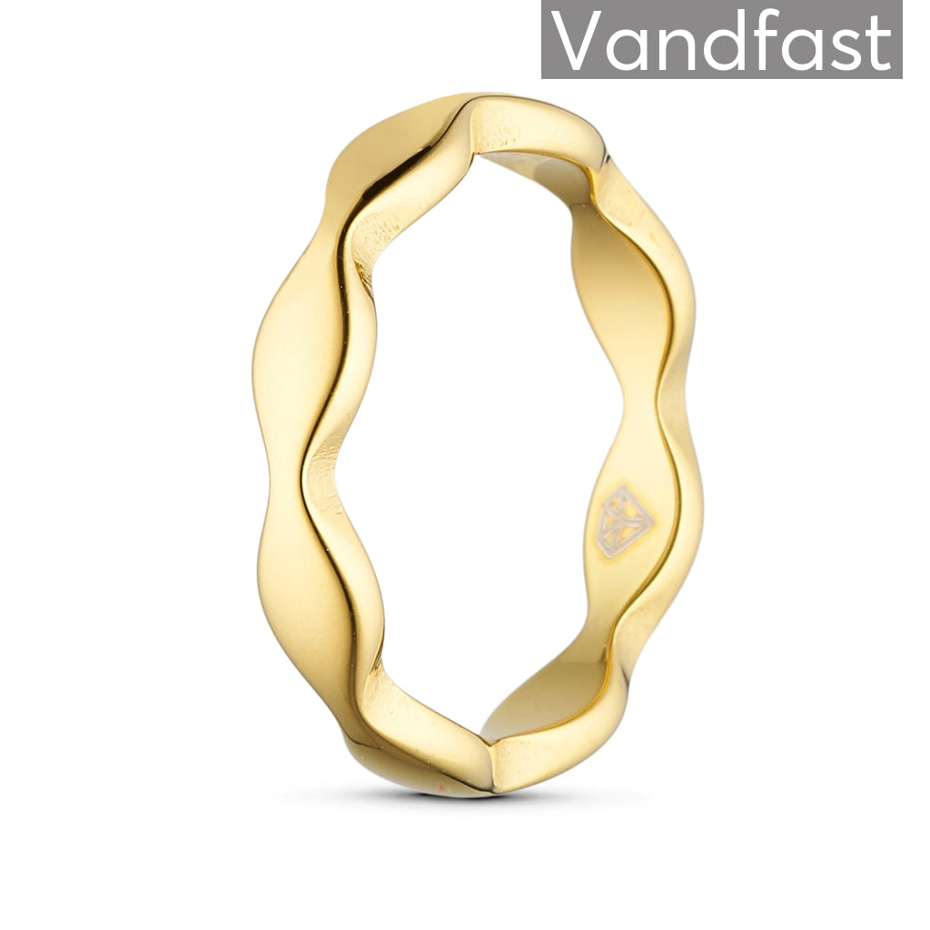 Annebrauner Timeless Ring 18k Guldbelagt 52