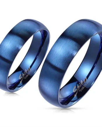 Bluecoatet Og Matteret Forlovelsesring