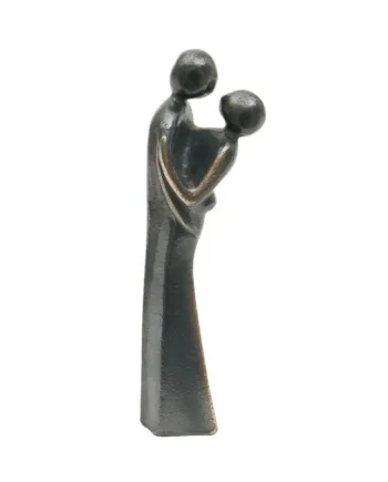 Bronzefigur La Promessa  Højde 14 Cm  Gaveide Med Par 799 - Kr  Løftet Symboliserer Kærlighed