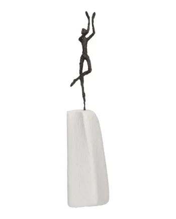 Bronzefigur  Quot Danser Med Livet Quot  Højde 36   Cm  Kunstner Luise Kött-gartner