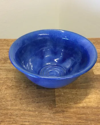 Håndlavet Keramik Skåle  12 Farver  Unika Keramik Skål ø17 Cm  Hurtig Levering  Farve Blå