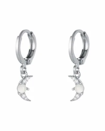 Half Moon ørering Med Cz