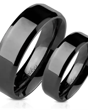 Ip Sort Forlovelsesring Spikes