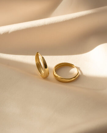 Mabel 20 Mm Guld Hoops