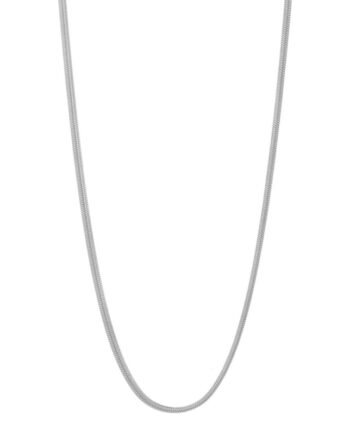 Marla Necklace Long   Silver