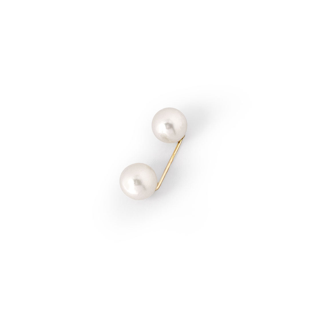 Pearlpin White Tøjnål Til Bukser Kjoler Mm Forgyldt Med Hvide Perler