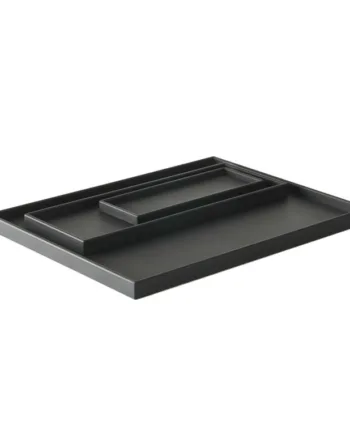 Sej Design Bakke Flot Sort Gummi    Størrelser  Fra 99 - Kr  Krydderibakke  Hurtig Levering  Størrelse 16   22 Cm Medium Minus