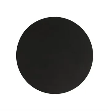 Sej Design Flotte Sorte Dækkeservietter   39 Cm  Gummi Dækkeserviet  Rabat Ved   Og   Stk  Antal   Stk
