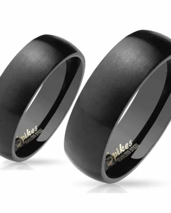 Sort Mat Forlovelsesring