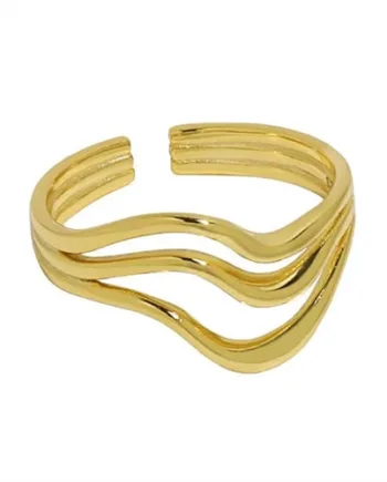 Talia Ringen   Sterling 925 Forgyldt