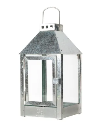 Udendørs Galvaniseret Lanterne    Størrelser  A2 Living Lanterner Til Udendørs året Rundt  Fra 449 Kr  Super Gaveide  Størrelse 12     12     25 Cm