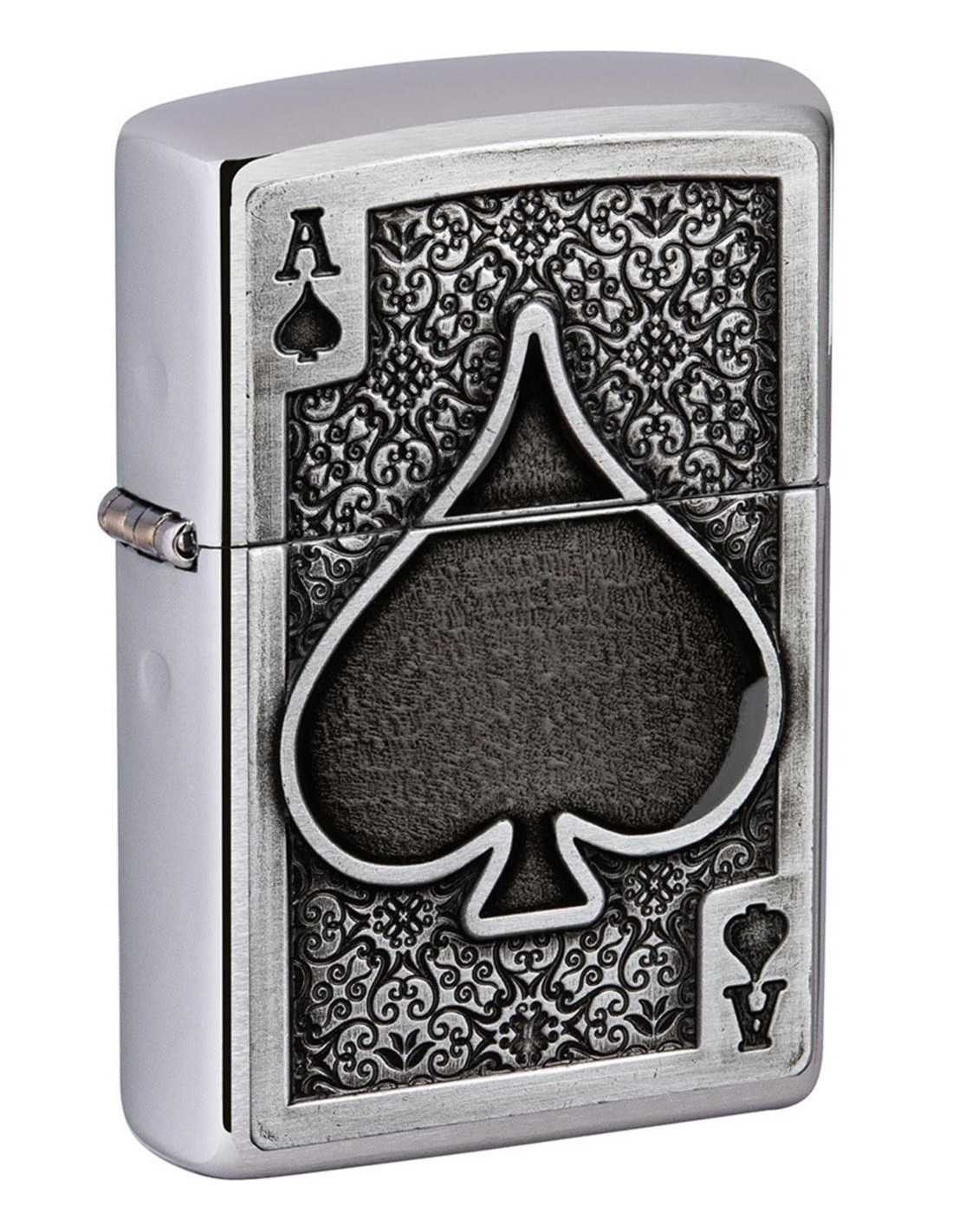 Zippo Lighter  Quot Ace Of Spades Quot