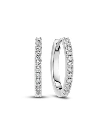 øreringe Alba 14 Kt  Guld El  Hvidguld   18-  46 Ct Tw  -  Vs Lab-grown Diamanter