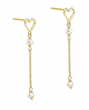 Alma Pearl Earstud   Silver