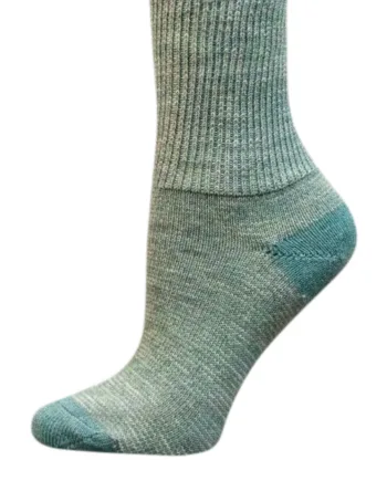 Alpaca Strømper Mintgrøn Str  34-48  Bløde Og Lunde Sokker 70  Baby Alpaka 30  Nylon  Størrelse 18-21