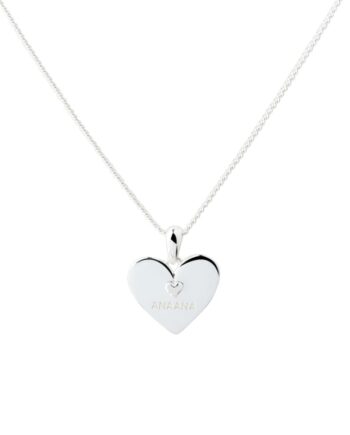 Anaana Necklace   Silver