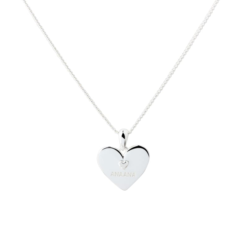 Anaana Necklace   Silver