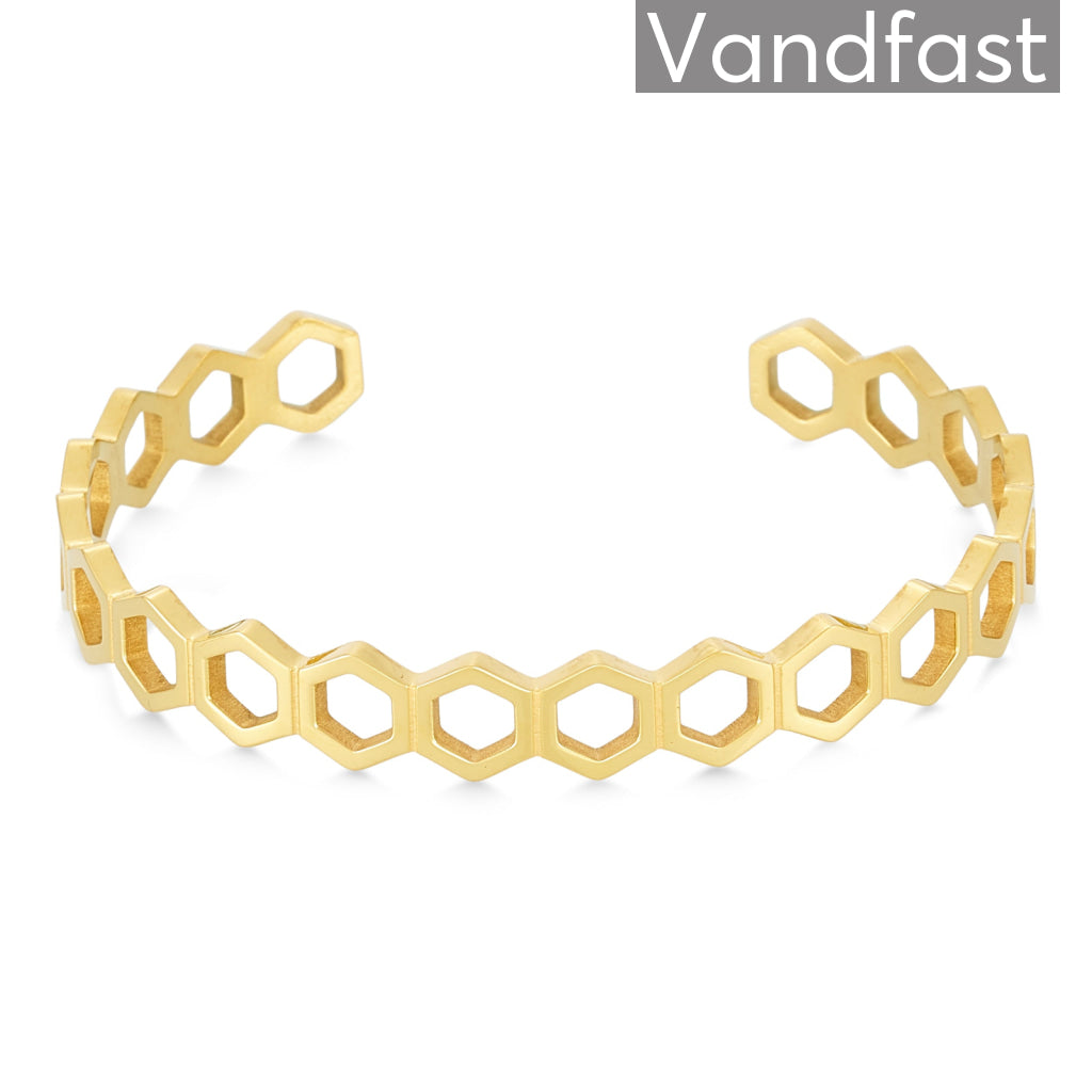 Annebrauner Alexandria Armbånd 18k Guldbelagt